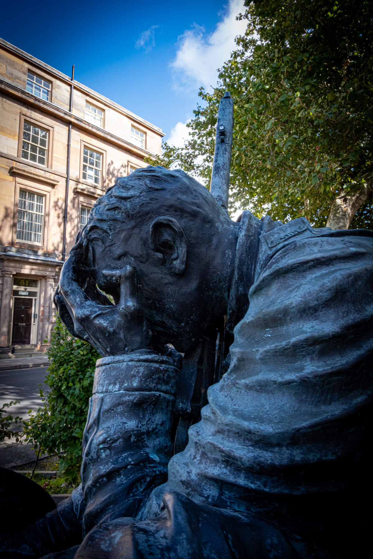 Futility — the Wilfred Owen war memorial, Hamilton Square
