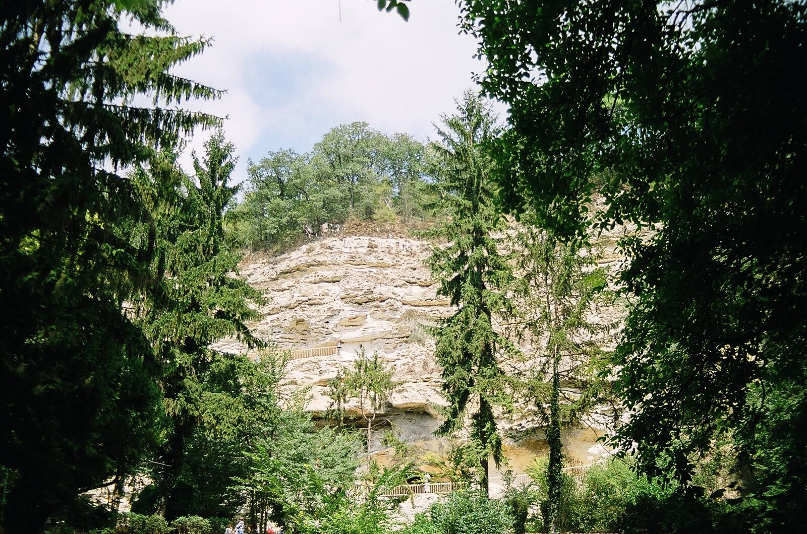 Aladzha rock monastery in its cliff