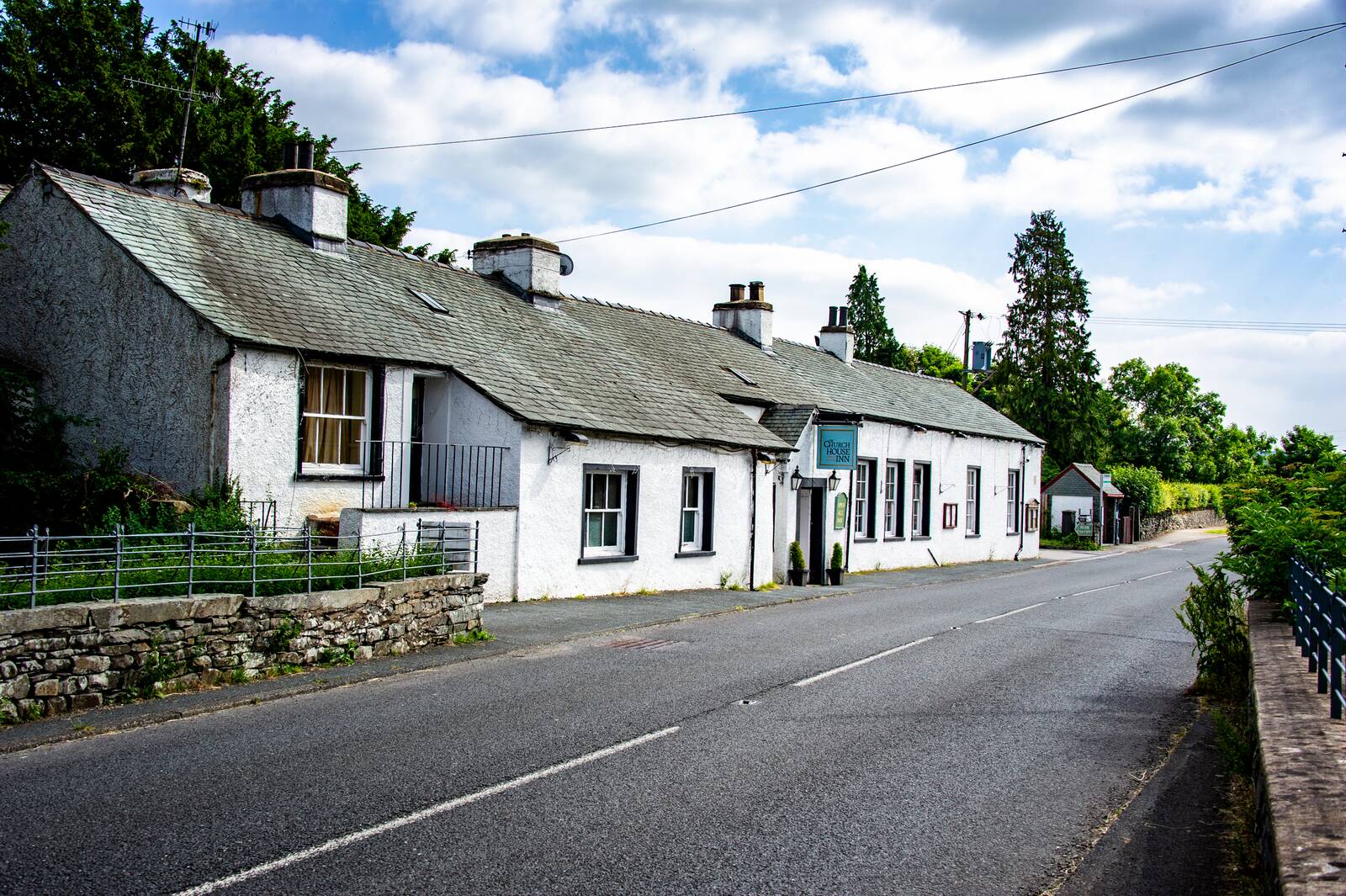 Cottage row at Torver