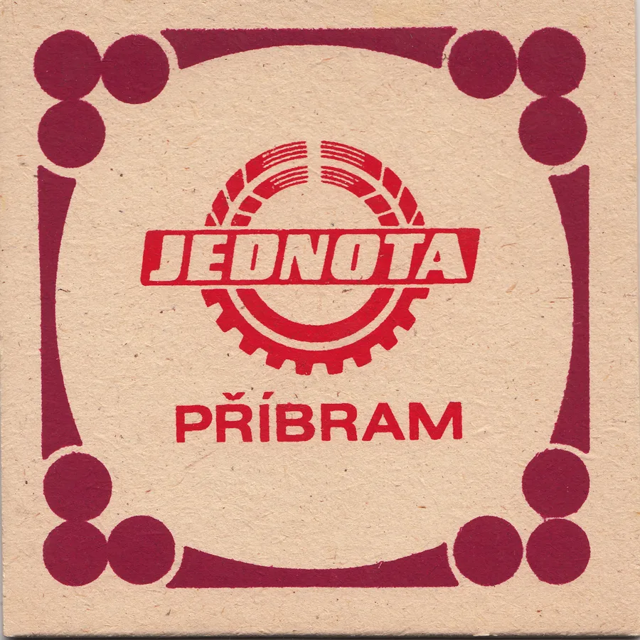 EV.Č. 111 · JEDNOTA PŘÍBRAM · ČTVEREC