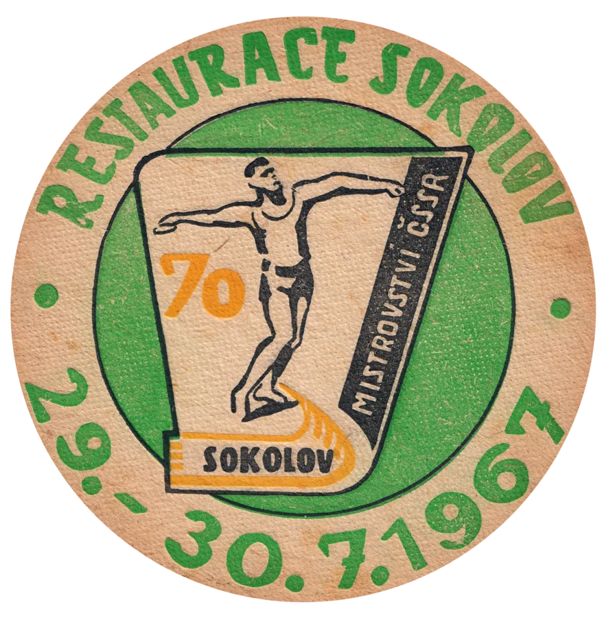 EV.Č. 059 · RESTAURACE SOKOLOV · 1967