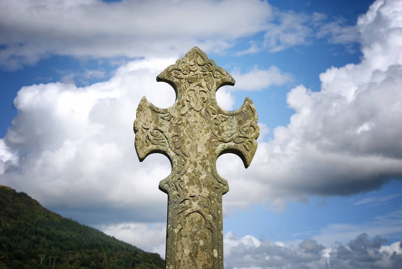 Inveraray's celtic cross